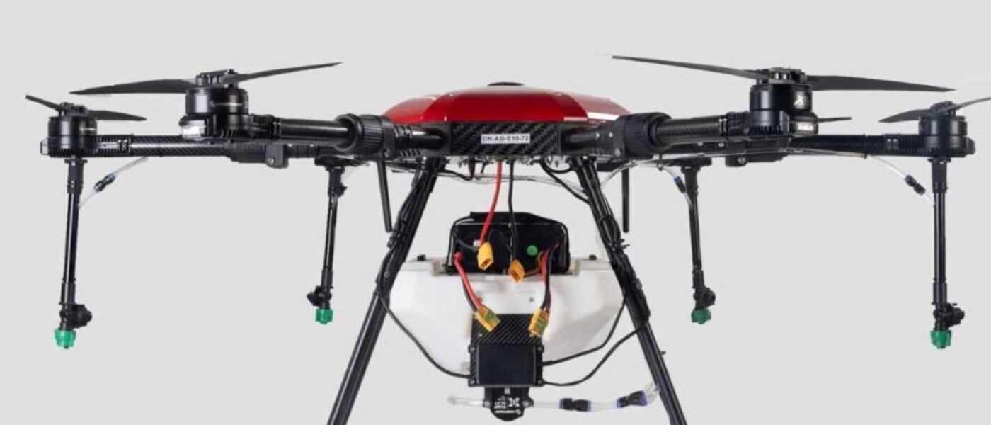 2 Know more about the popular drone by Dhaksha Drones: DH-Agrigator-E10