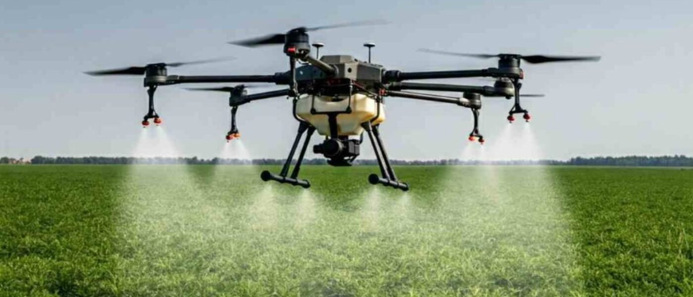The Introduction of Agri Drone Spraying Centres in Karnataka.