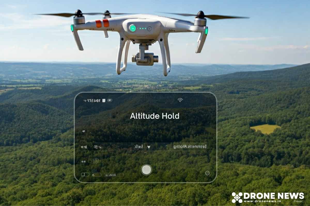 Drone featuring Altitude Hold