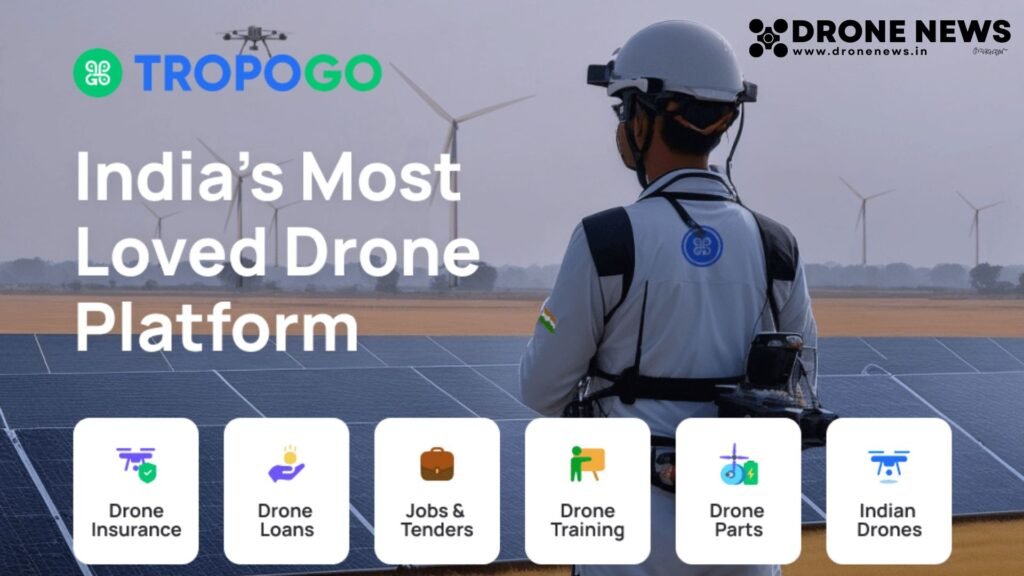 TropoGo, the comprehensive drone platform in India